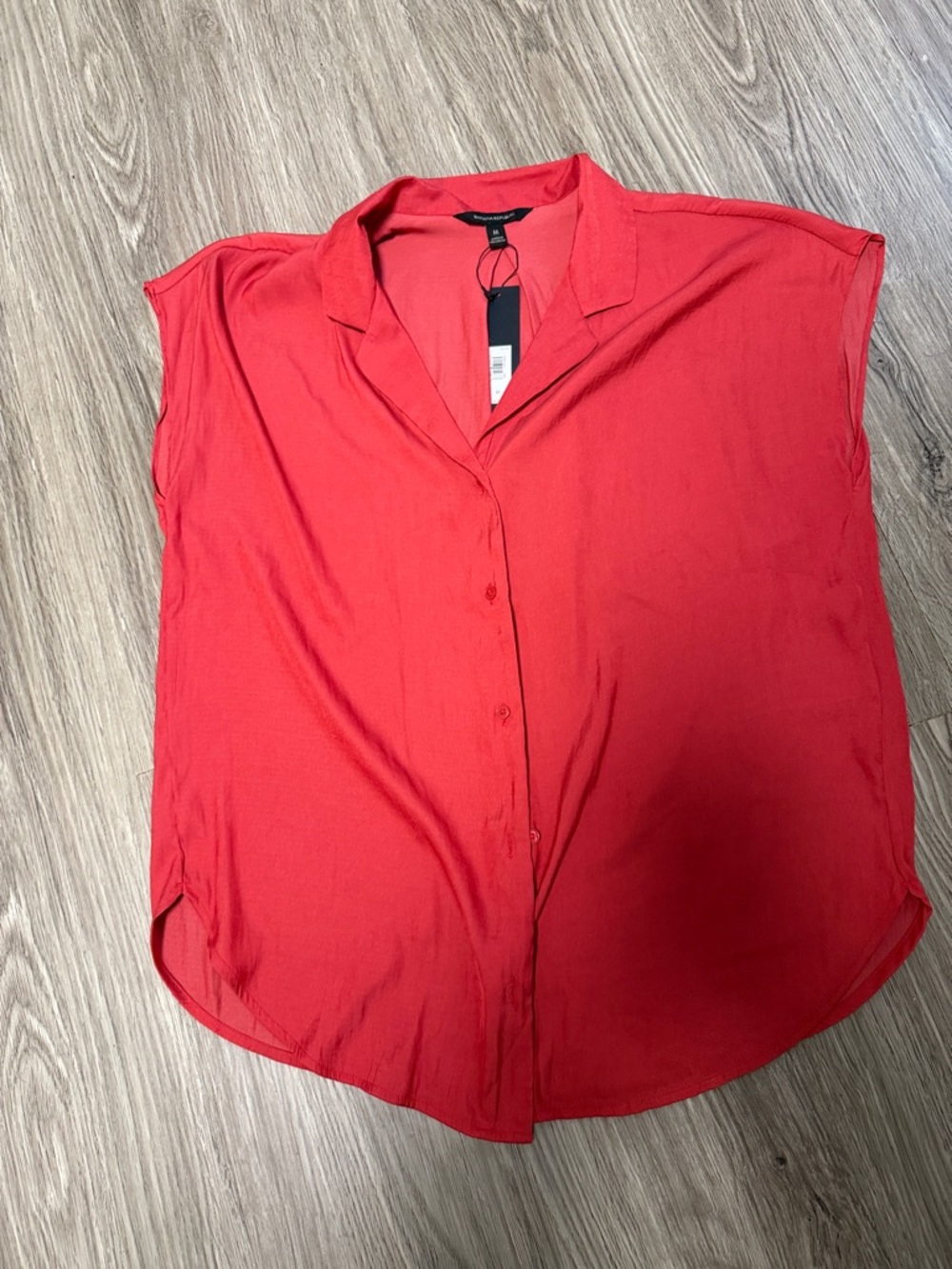 Banana Republic Cap-Sleeve Blouse